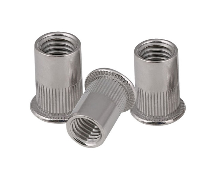 平頭柱紋通孔鉚螺母(不銹鋼)